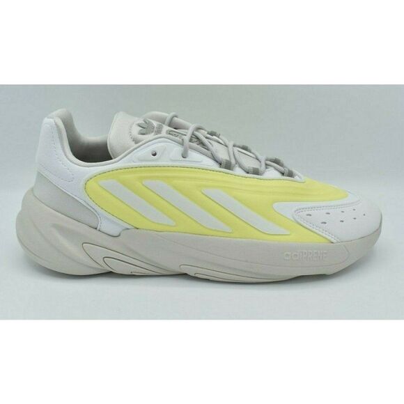 NWB Adidas Originals Mens Size 10 Ozelia White Yellow Grey Sneaker Shoes GZ9176 main image 6